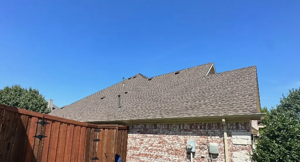 Completed roof replacement project in Shiprock